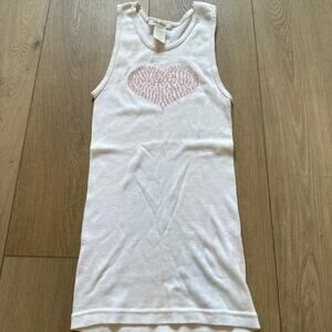 Picasso Brand Heart Tank y2k One Size